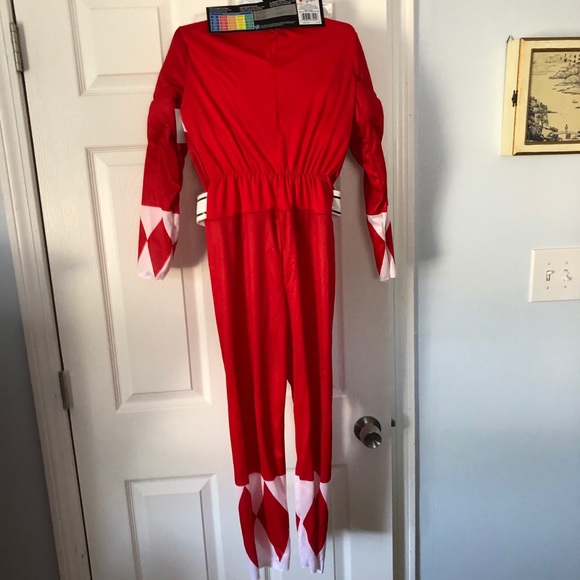 Power Rangers Red Ranger Costume New - Picture 3 of 3